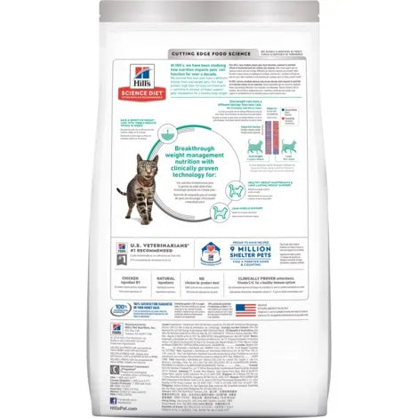 Hill's Science Diet Perfect Weight Adult Cat Food - Weight Management Formula