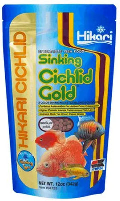 Hikari Sinking Cichlid Gold Medium Pellets - 342g