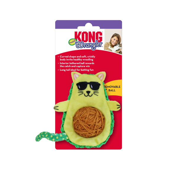 KONG Wrangler AvoCATo Catnip Cat Toy