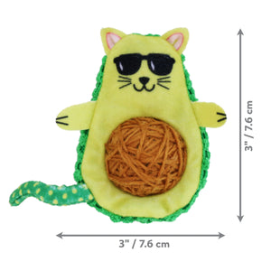 KONG Wrangler AvoCATo Catnip Cat Toy