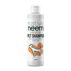 Pet Shampoo Organic Neem 250ml - Natural Gentle Cleanser for Dogs & Cats | BioGro Certified