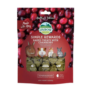 Oxbow Simple Rewards Cranberry Small Animal Treats