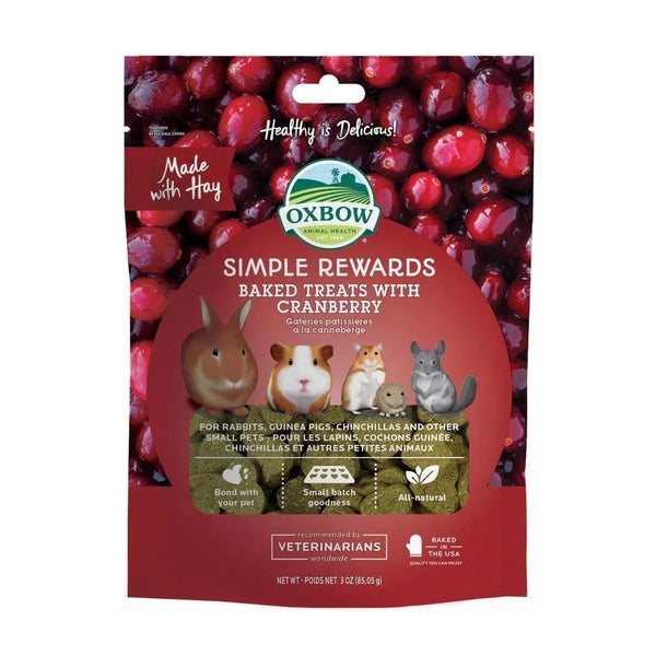 Oxbow Simple Rewards Cranberry Small Animal Treats