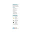 Product label with text and icons on a white background