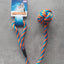 Dog Water Ball Toy Floating - Nylon Rope Ball with Handle for Swimming & Fetch
