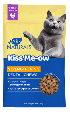 Ark Naturals Kiss Me-Ow Strengthening Cat Dental Treats - Chicken 85g Bag