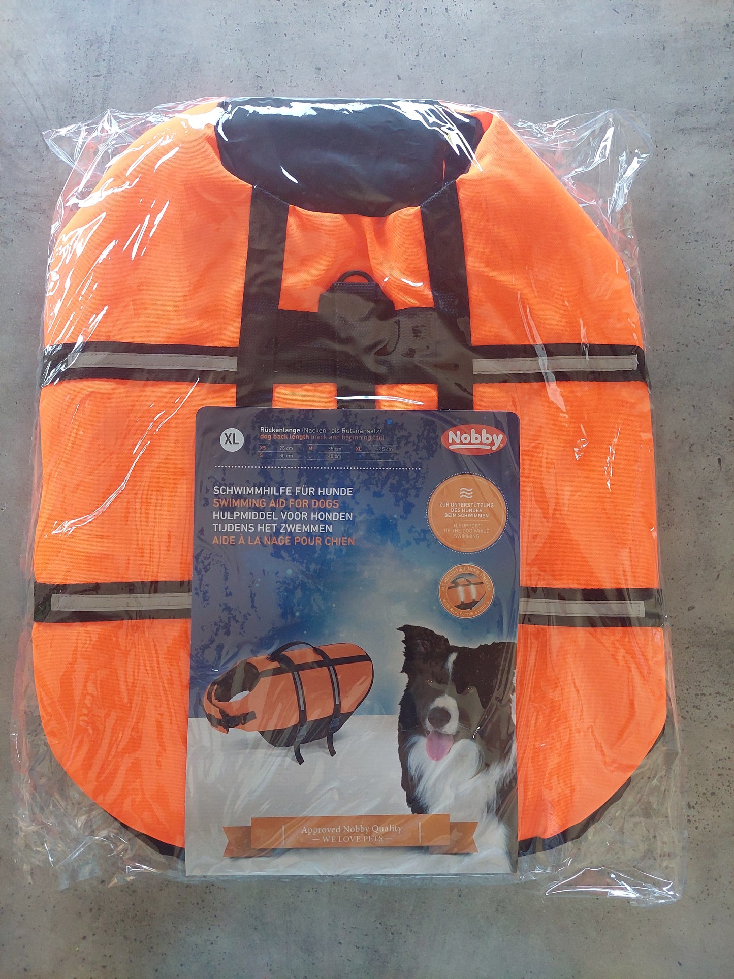 Dog Life Jacket Neon Yellow Orange - High Visibility Safety PetHaus