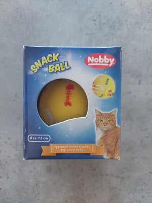 Cat Treat Ball - Interactive Snack Dispenser Toy with Adjustable Opening