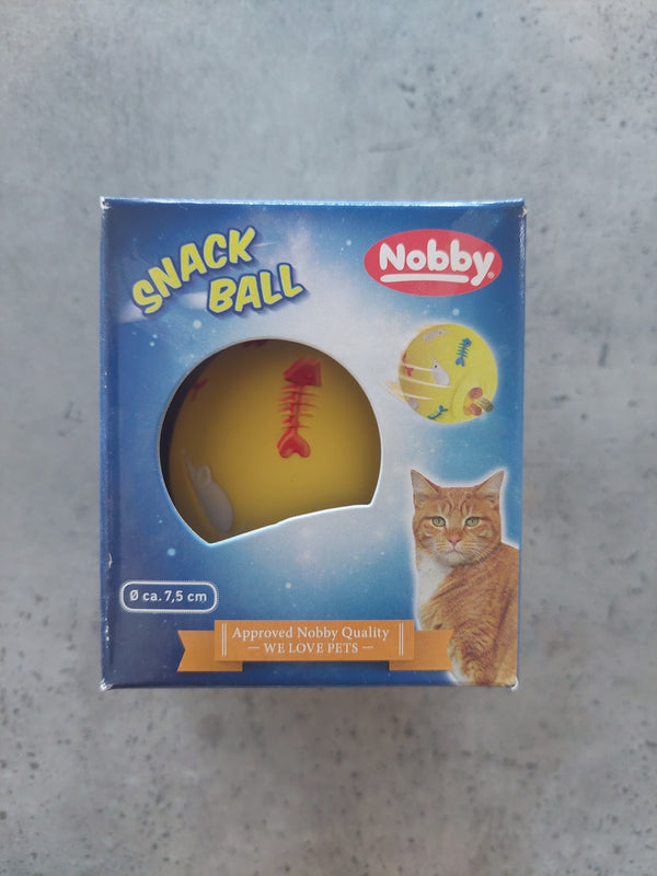 Cat Treat Ball - Interactive Snack Dispenser Toy with Adjustable Opening