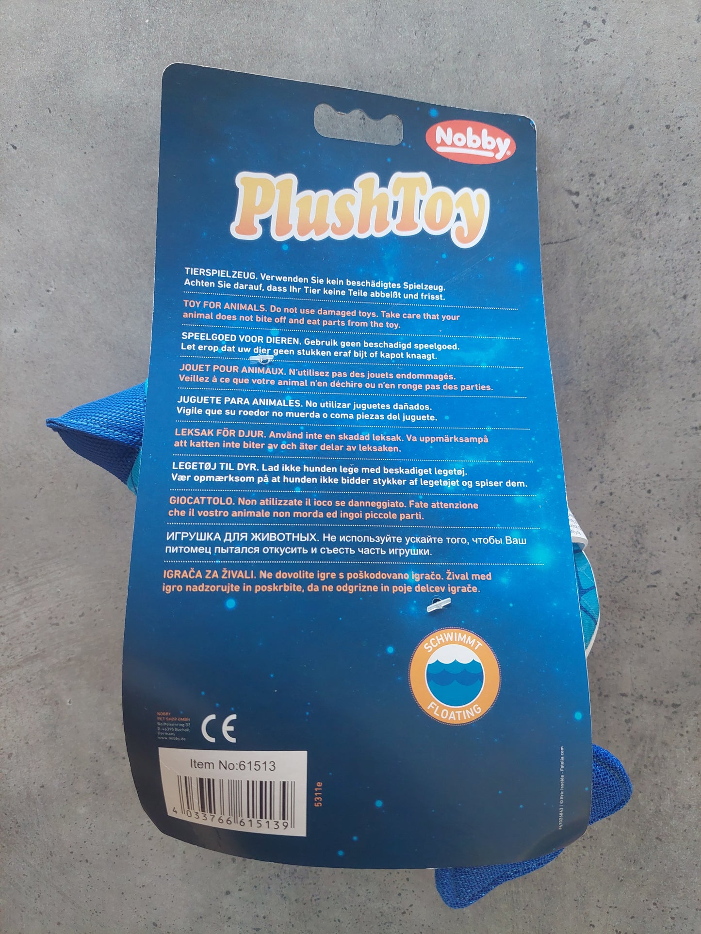 Dog Water Toy Floating - Neoprene Waterplay Toy with Squeaker Whale, Duck & Seal