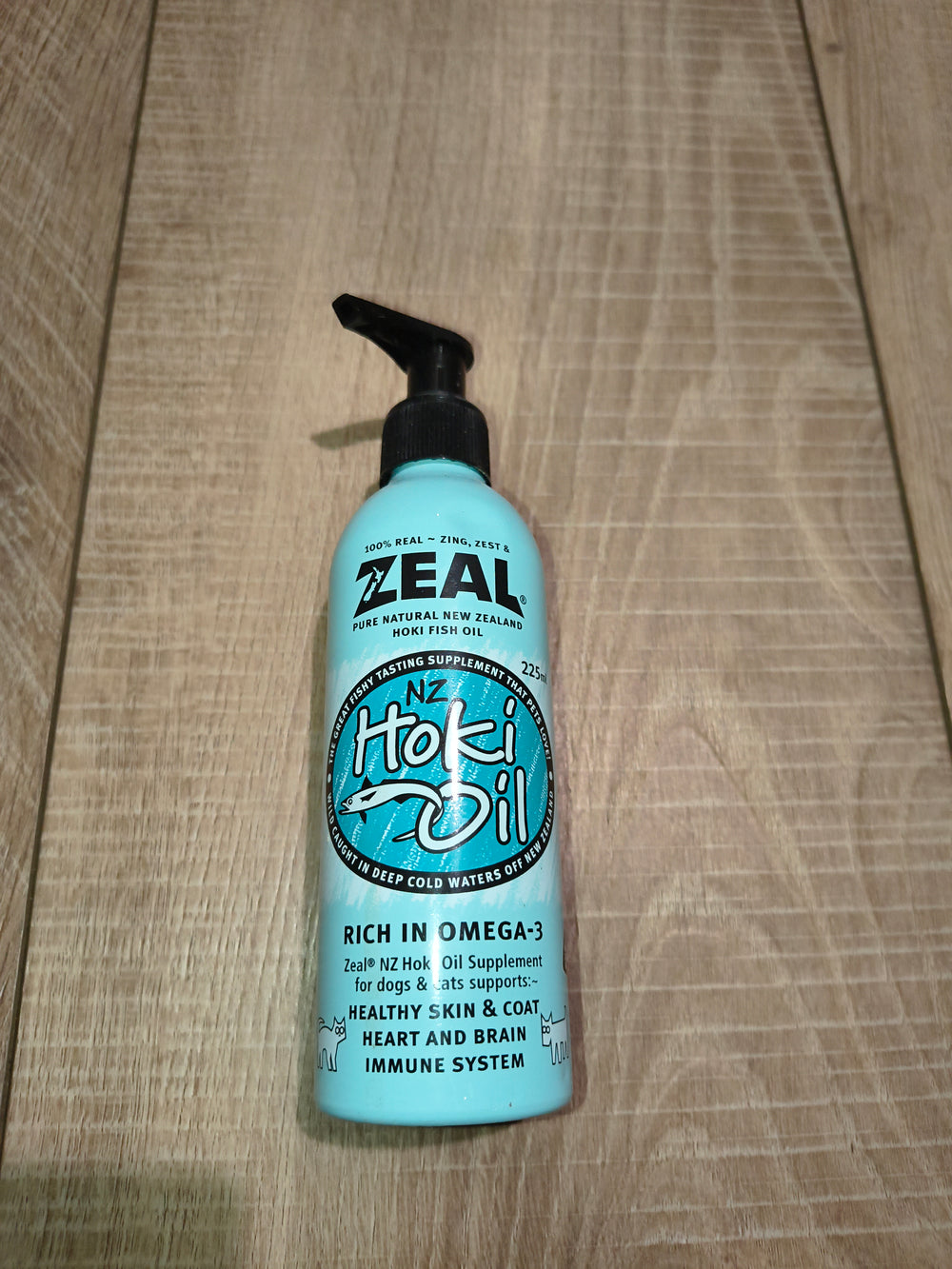 Zeal Hoki Fish Oil for Dogs & Cats - 225ml