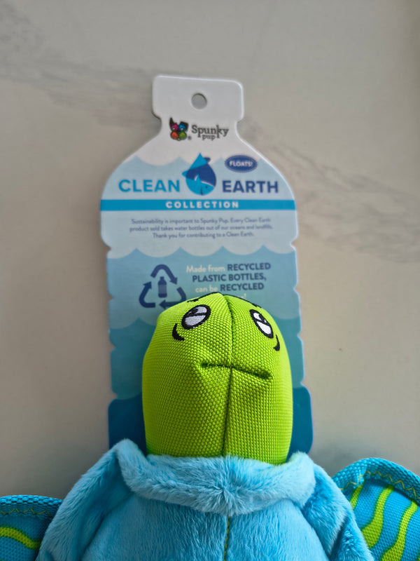 Spunky Pup Clean Earth Turtle Large