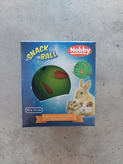Rodent Snack Ball by Nobby - Interactive Treat Dispenser Toy