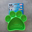 Silicone Slow Feeder Dog Bowl Paw Shape - Non-Slip with Suction Cup | Dishwasher Safe