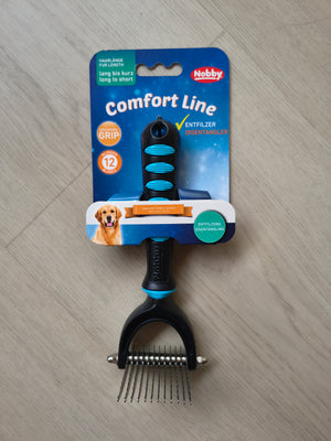 Nobby Comfort Line 2-in-1 Dematting & Undercoat Remover Tool