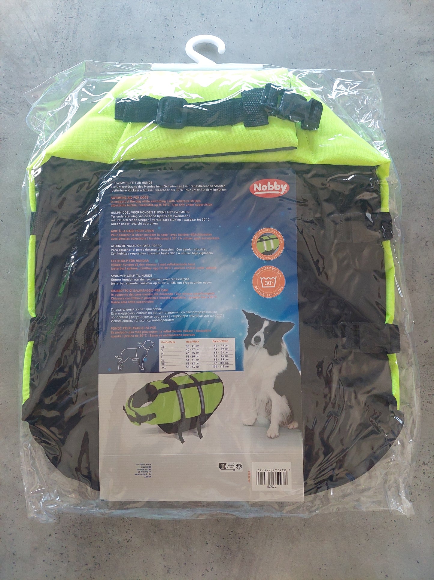 Dog Life Jacket Neon Yellow Orange - High Visibility Safety PetHaus