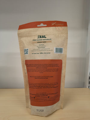 Zeal Free-Range Spare Ribs 125g - Natural Dog Chew from New Zealand