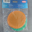 Silicone Can Lid Pack of 2 - 11.5cm Pet Food Container Covers (Blue & Orange)