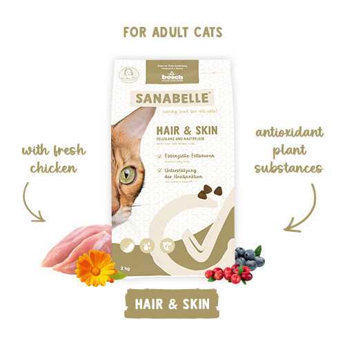Sanabelle Care Hair &amp; Skin Dry Cat Food