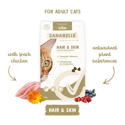 Sanabelle Care Hair &amp; Skin Dry Cat Food